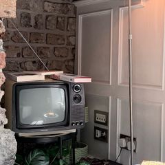 1972 Toshiba TV retro modified to smart tv