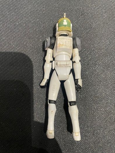 Vintage Hasbro Star Wars The Clone Wars Clone Tank Gunner LOOSE