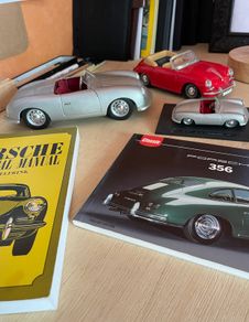 Porsche 356 Models and Rare Books