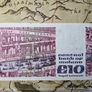 10 Pound B Series 13/10/81 Irish Note Image 2