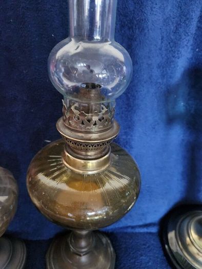 Vintage oil lamps