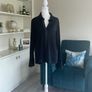 Ladies Black Top with Diamonte Details Size UK 14 / EU 42 Image 5