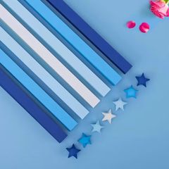 Blue Star Origami Paper Kit