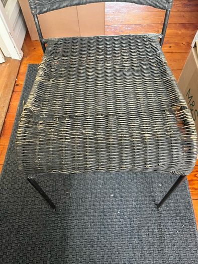 Chair - metal Frame - needs attention