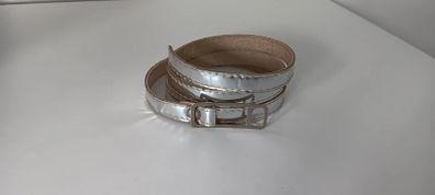 Thin Silver Belt