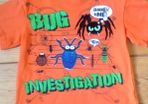 Duck & Dodge 'Bug Investigation' Orange Teeshirt