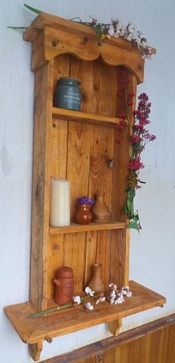 Rustic Wall Floating Shelf / Display / Storage