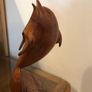 Vintage hand-carved wooden leaping dolphin Image 2