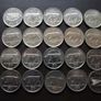 20 Irish 5 pence coins (1993-2000). Nice Condition! Image 6