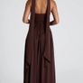 Brown maxi dress Image 4