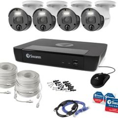 Swann Master-Series NVR 4K 4 Camera & 8 Channel S