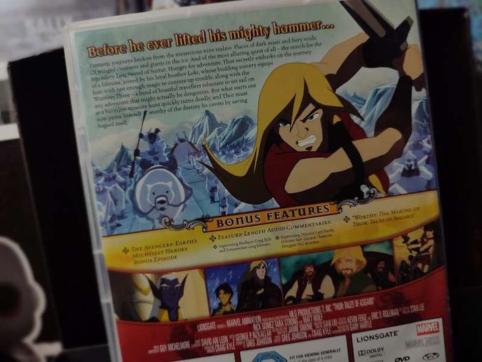 Thor ! Tales of Asgard ! Animated Movie ! 2013 ! DVD ! Marvel !
