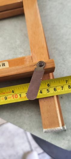 Propp it foldable wooden book holder.