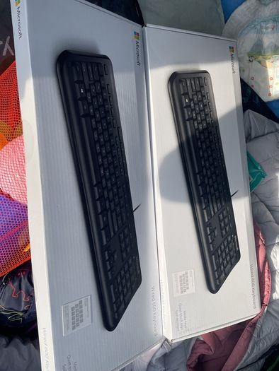 Microsoft keyboard-brand new unopened(2 pack).10 euros each