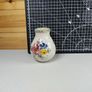 Vintage Handbemalt Porcelain Vase German 4 Inches Flowers Antique Collectable Image 6