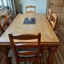 Table and 6 x chairs Image 2