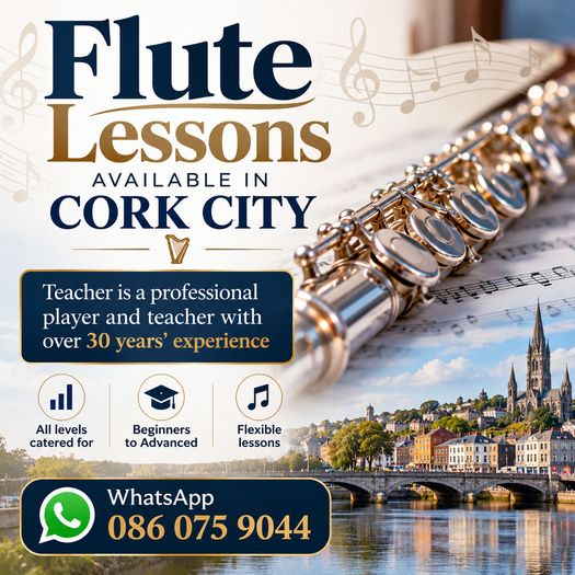 Flute Lessons in Cork City and Suburbs