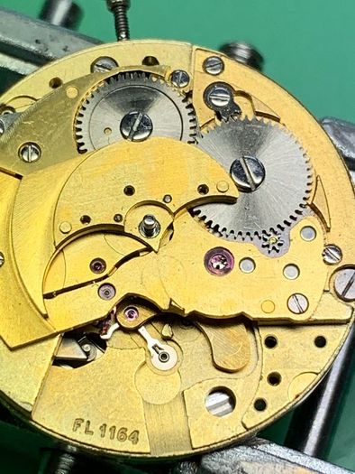 Rare Favre-leuba Harpoon || 36000Vph Gold Plated