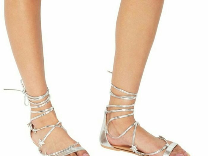 Silver Sandals