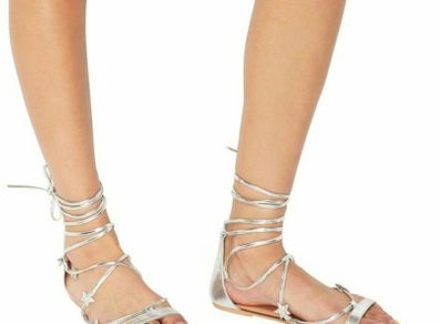 Silver Sandals