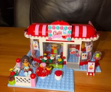 Lego friends city park cafe 3061