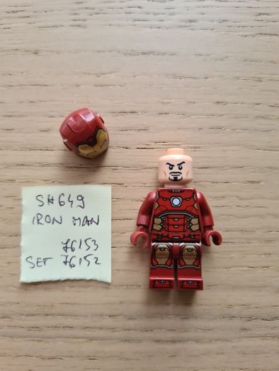 lego sh0649 Iron Man, set 76153, 76152