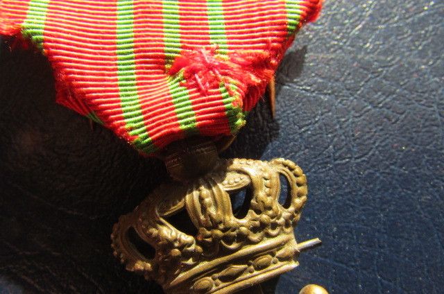Belgium War Cross 1914-18.For Gallantry in combat.