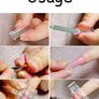NEW Milky white Poly Gel and extension nail tips Image 9