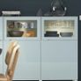 SELSVIKEN Door high-gloss light grey-blue Image 2