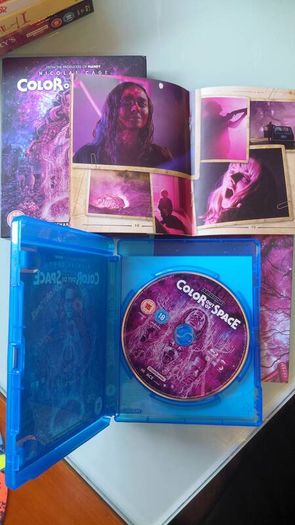 Color out of Space HMV First Edition blu ray