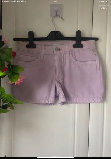 shorts Bnwot summer shorts age 9-10 girls adjustable waistband