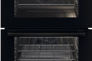 Zanussi ZKCNA7KN AirFry Built In Electric Double Oven Black