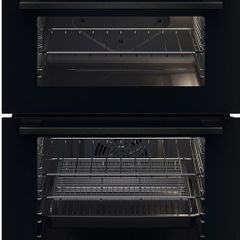 Zanussi ZKCNA7KN AirFry Built In Electric Double Oven Black