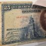 Spain 25 Pesetas 1928 Banknote Image 3