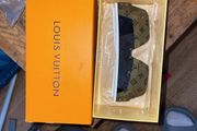 Louis Vuitton sunglasses black white pink