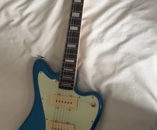 Harley Benton Blue Offset Electric Guitar