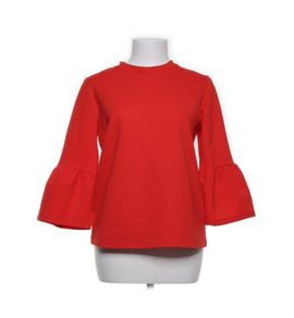 Red bell sleeve top. Size S