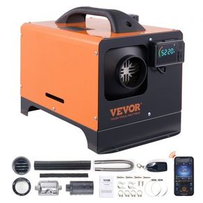 Diesel Air Heater All-in-one 12V 8KW Bluetooth App LCD for Car RV Indoors