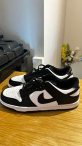 black and white trainers