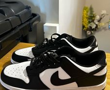 black and white trainers