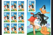 1999 USA Looney Tunes Daffy Duck Commemorative Stamp Sheetlet Mint Never Hinged (MNH)