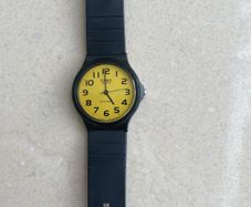 Casio Retro Unisex Yellow Face Watch Mq-24cc