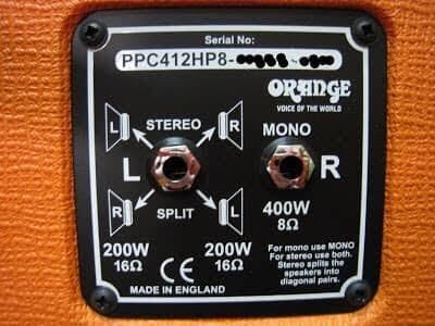 Orange PPC412 HP8 (with flight case)