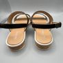 Call It Spring Black Strappy Sandals - Cork Mid Sole - Size 6.5 - Brand New Image 8