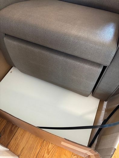 Back Wash Massage Unit with Foot Rest - new