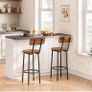 Bar Stools Set of 2, Breakfast Bar Stools Image 3