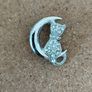 vintage cat  brooch Image 5