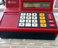 Toy Cash Register Solar Powered