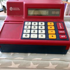 Toy Cash Register Solar Powered