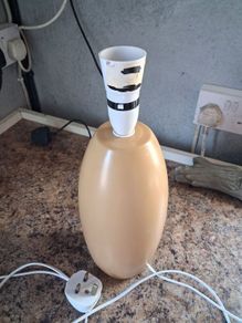 lamp, no shade